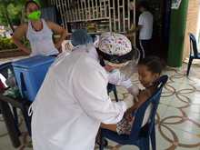 Salud Pública se propone vacunar en 15 días a 250 mil niños con refuerzo de sarampión-rubéola