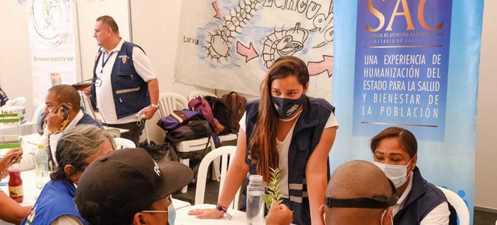 Habitantes de la comuna 6 se beneficiaron con la gran jornada de salud en el marco de ‘Gobierno al Barrio’