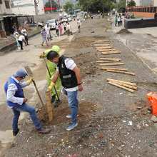 Jornada de limpieza, recuperación del espacio público y embellecimiento en Prados del Norte