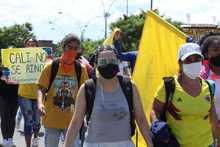 Organismos de seguridad acompañan movilizaciones y derecho a la protesta pacífica en Cali