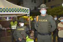 Alcaldía, Policía y comunidad inauguran dos nuevos frentes de seguridad ciudadanos