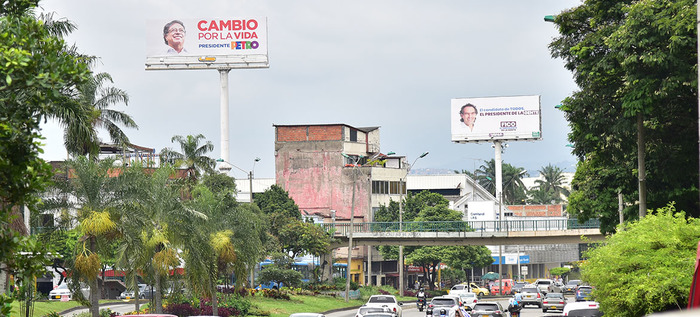 Gobierno caleño identificó vallas de campañas políticas que atentan contra la democracia y las normas urbanas