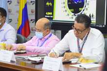 Alcaldía coordina acciones interinstitucionales para garantizar seguridad y orden público este 28 de abril