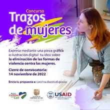 Concurso ‘Trazos de mujeres’, para vivir libres de violencias
