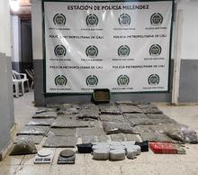 Autoridades incautaron más de 53 mil gramos de marihuana en el sector de Los Chorros