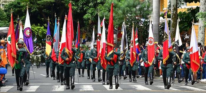 Autoridades caleñas ultiman detalles del desfile militar, como homenaje a la libertad y la paz de Colombia