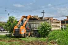 Recolección de residuos de la construcción y demolición 