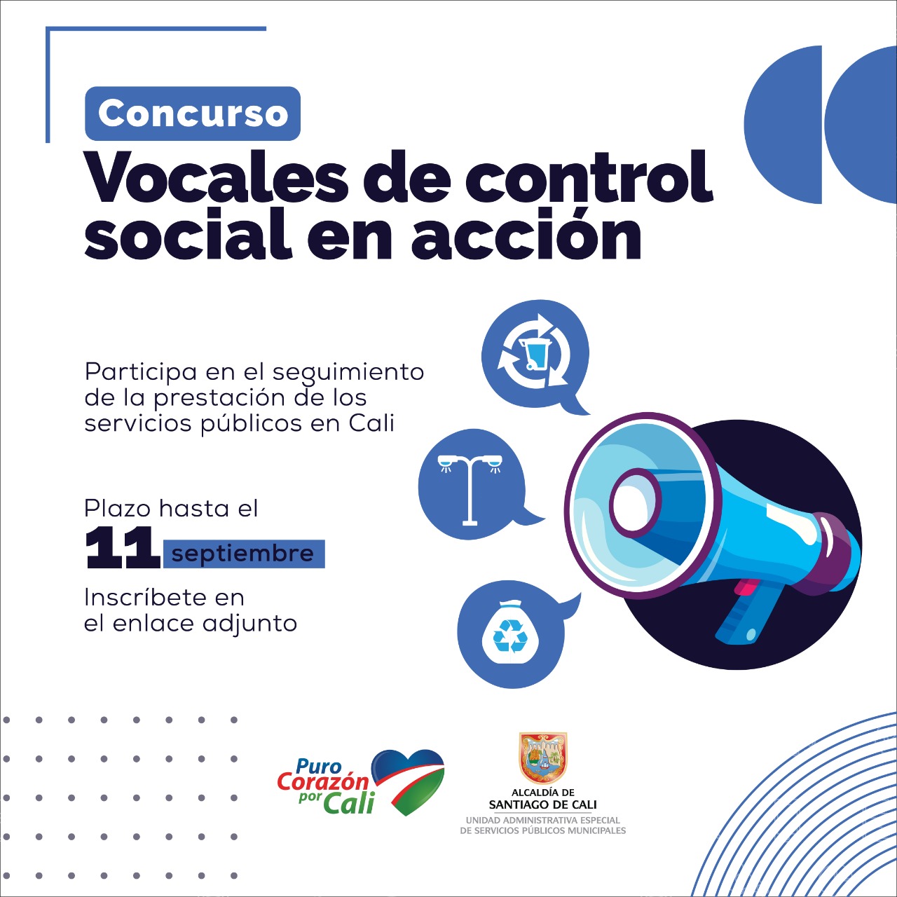 concurso Vocales de Control Social 