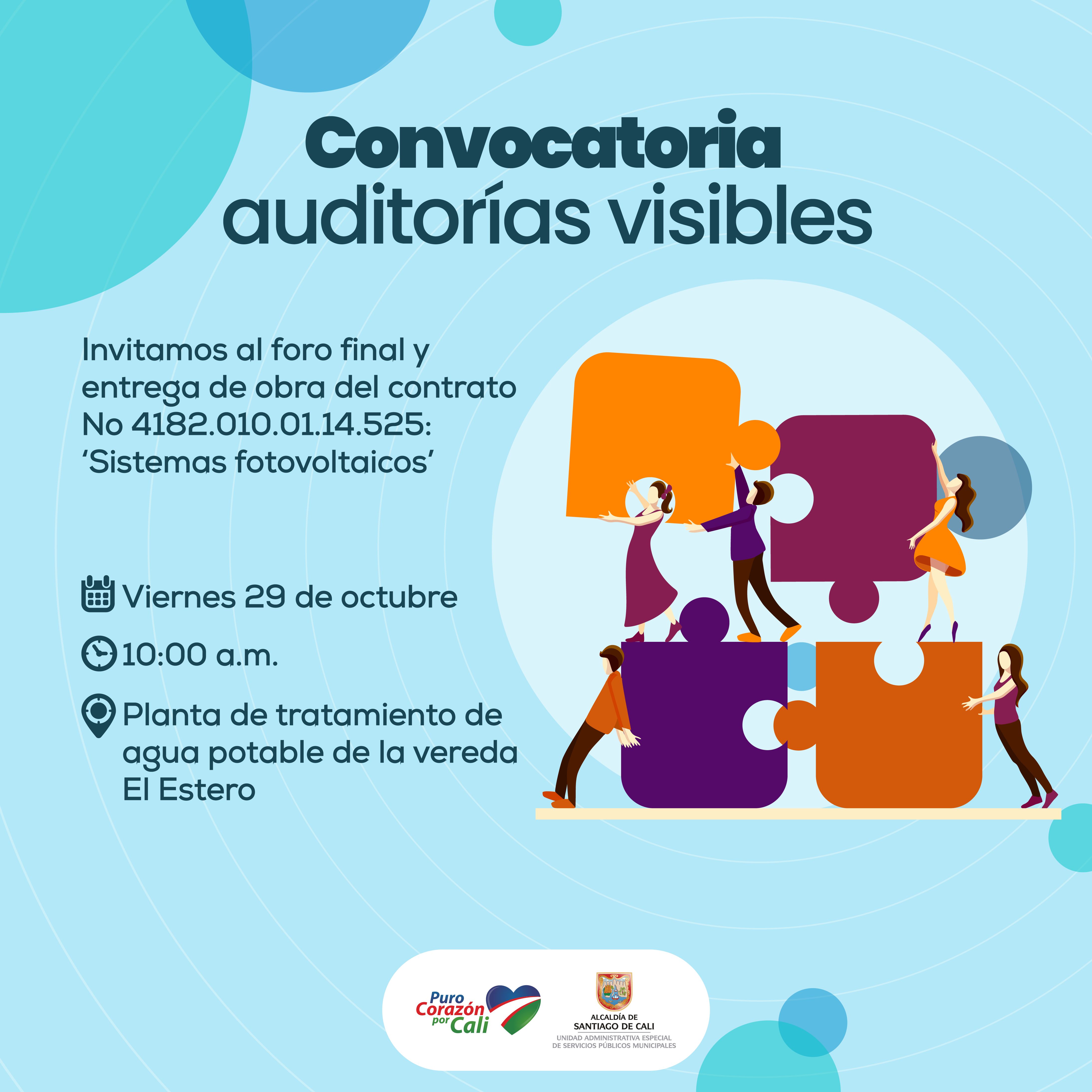 Convocatoria a Auditoría Visible en El Estero