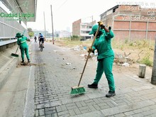 Ciudad Limpia retiró tres toneladas de residuos en el área de renovación urbana 