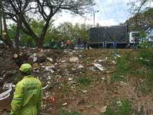 Más de 178 toneladas de residuos se recogieron en la autopista Simón Bolívar 