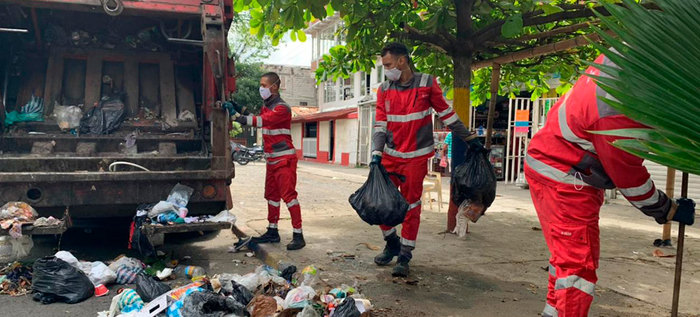 Los operativos de recolección de residuos no paran en la ciudad