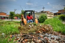500 toneladas de escombros se han recogido en el barrio Llano Verde 