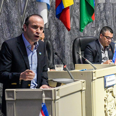 Alcalde Eder anunció ante el Concejo Distrital logros de cooperación internacional