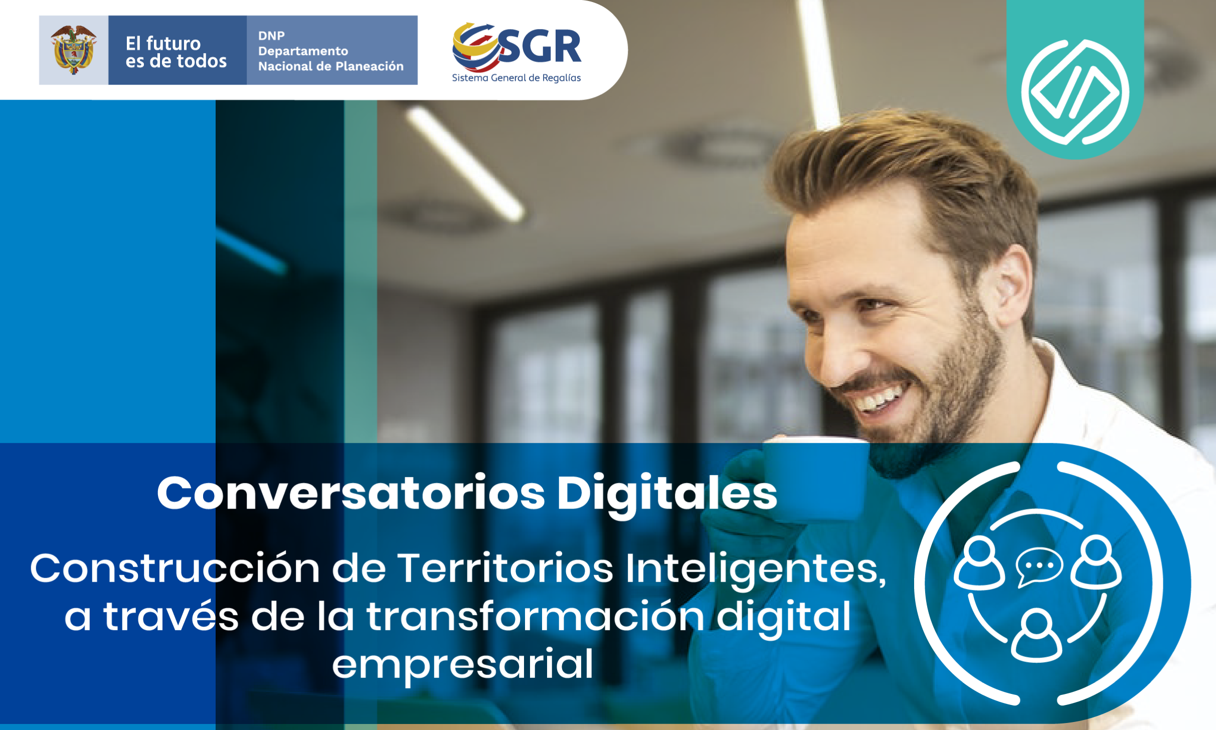 Datic invita al conversatorio “Construcción de territorios inteligentes a través de la transformación digital empresarial”