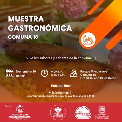 Muestra Gastronómica comuna 18