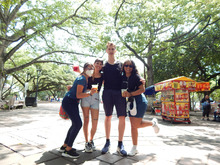 Estudiantes de Europa y Latinoamérica disfrutan recorriendo a Santiago de Cali