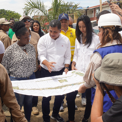 Vicepresidenta Francia Márquez visitó la obra del Proyecto Bulevar de Oriente