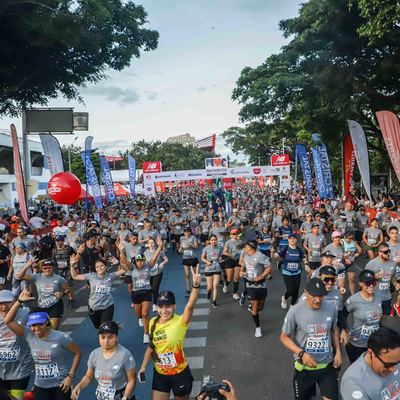 Juancho Correlón con su gran maratón puso a correr a más de diez mil personas 3