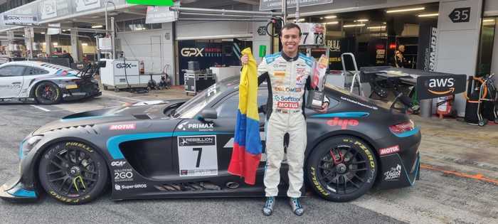 Oscar Tunjo le hace honor a Cali en el campeonato GT World Challenge  Endurance en España