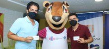 Periodistas de Cali se preparan para los Juegos Panamericanos Junior, vacunándose contra la covid-19